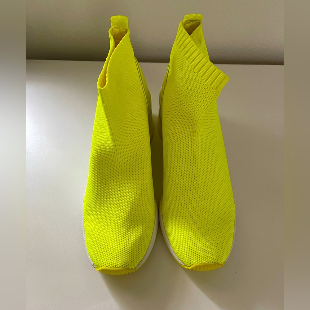 Michael Kors Knit-Sock Bootie - Skyler Neon